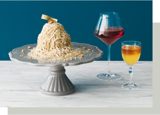 Fortune 台湾カステラ 丹波和栗のモンブランセット